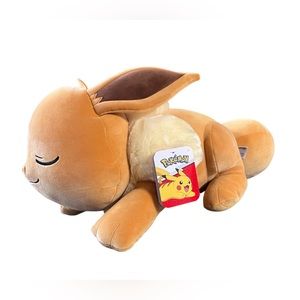 22” Sleeping Eevee Pokémon Plush
